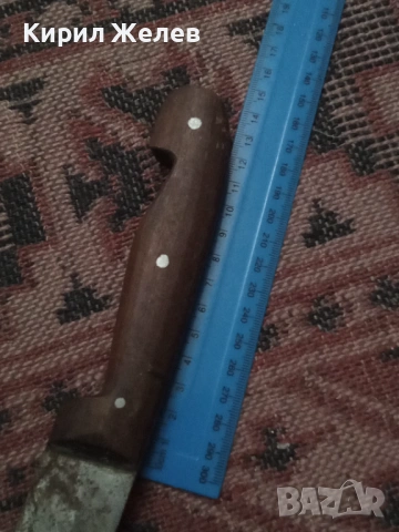 Голям стар нож 54278, снимка 7 - Антикварни и старинни предмети - 53637867