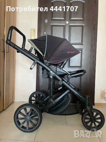 Детска количка 2 в 1 Anex M/ Type PRO, Safa Sahin, бежово/черно