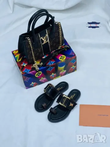 дамски чанти и чехли louis vuitton , снимка 4 - Чанти - 46936785