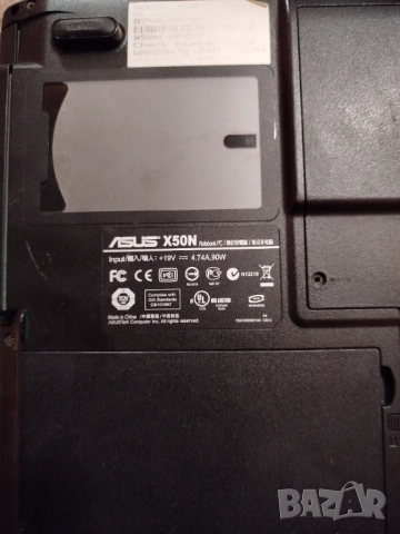 лаптоп Asus X50N, снимка 2 - Части за лаптопи - 52917479