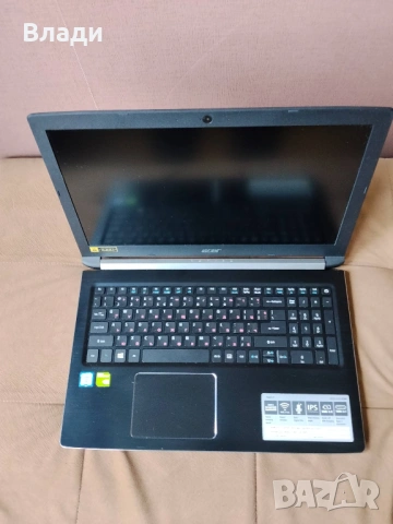 Acer Aspire 5 A515-51G FHD IPS i7 8550U/12GB/256 GB SSD/1TB HDD/MX150 2GB отлична батерия/чанта 