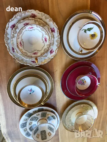 Троен сет от Баварски чаши за кафе, снимка 13 - Чаши - 49784473