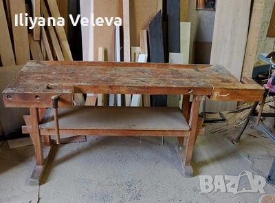 Дърводелски тезгях, втора употреба