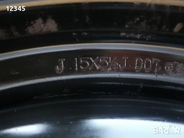 15’’4x100 originalni za honda 15”4х100 оригинални за хонда-№367, снимка 10 - Гуми и джанти - 48630636