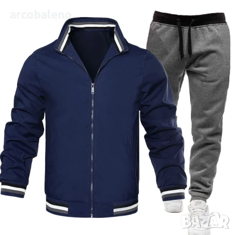 Мъжки преходен комплект от две части, 15цвята, снимка 16 - Спортни дрехи, екипи - 51423841