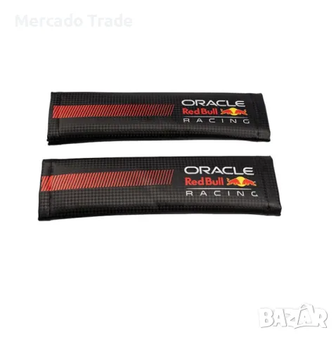Протектори за колан за кола, 24 x 6см, Red Bull, Червен, снимка 3 - Аксесоари и консумативи - 49729500