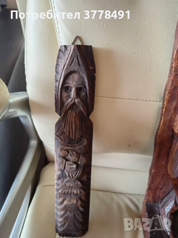 Дървени статуетки с ръчна изработка., снимка 5 - Декорация за дома - 53884130