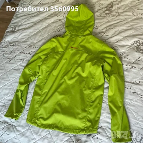 Яке Mammut SOFtech в страхотен зелен цвят, снимка 8 - Якета - 49090508