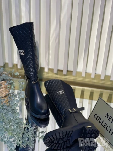 дамски ботуши burberry chanel louis vuitton , снимка 7 - Дамски ботуши - 51395577