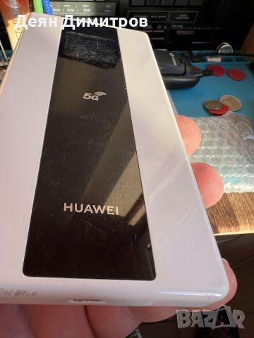 Huawei 5G мобилен WiFi рутер E6878-870, снимка 3 - Рутери - 46543372