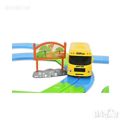 Писта ЗООПАРК 4 спирки, снимка 3 - Коли, камиони, мотори, писти - 53825824