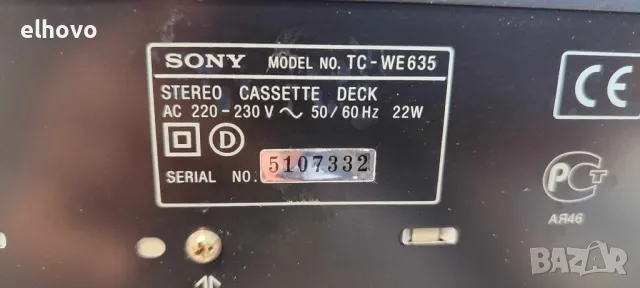 Дек Sony TC-WE635, снимка 2 - Декове - 48221089