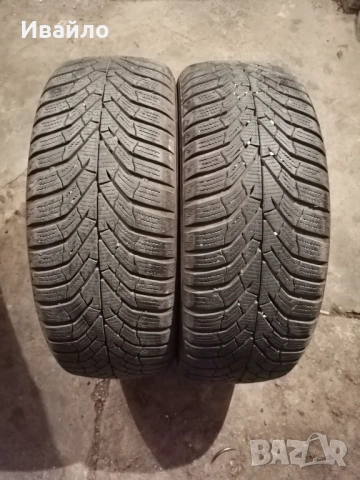 Продавам 2 броя зимни гуми 205.55.16 на 1 сезон дот 2022 KUMHO 
