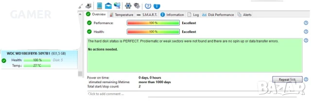 HDD SATA хард дискове, 0 часа работа и 100% здраве и производителност, снимка 14 - Твърди дискове - 50717829