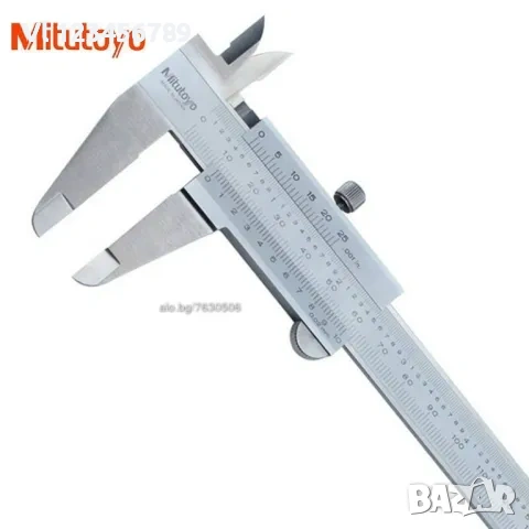 Mitutoyo-шублер двустранен, дълбокомер, / 0-150 mm 