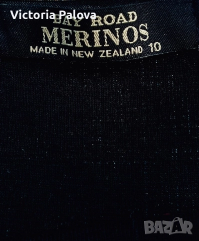 Скъпа марка потник BAY ROAD MERINOS Нова Зеландия, снимка 7 - Потници - 51654963