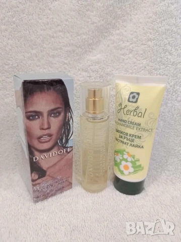 Промо комплект 882-мини парфюм тестер Davidoff 45 мл. и крем за ръце