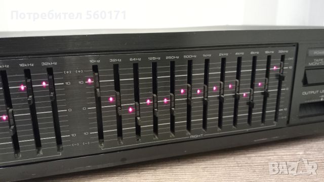 Kenwood GE-56 Equalizer 12-BAND, снимка 5 - Еквалайзери - 45270960