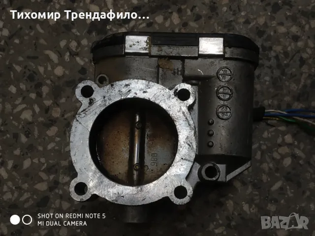 THROTTLE BODY ALFA ROMEO 147 1.6 16V BOSCH 0 280 750 073, 0280750073 дроселова клапа, снимка 5 - Части - 47068559