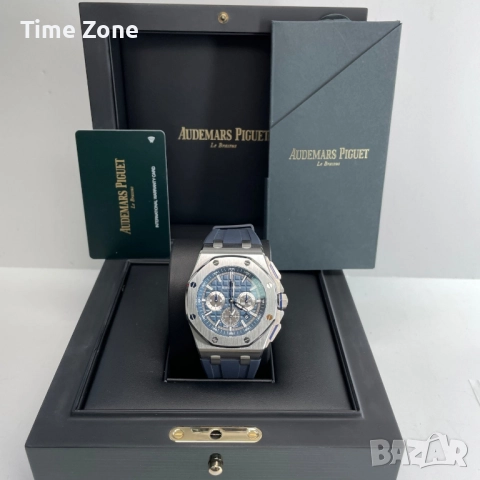 Audemars Piguet Royal Oak Offshore Chronograph 42mm Steel Blue Dial Различни Варианти, снимка 2 - Мъжки - 52999025