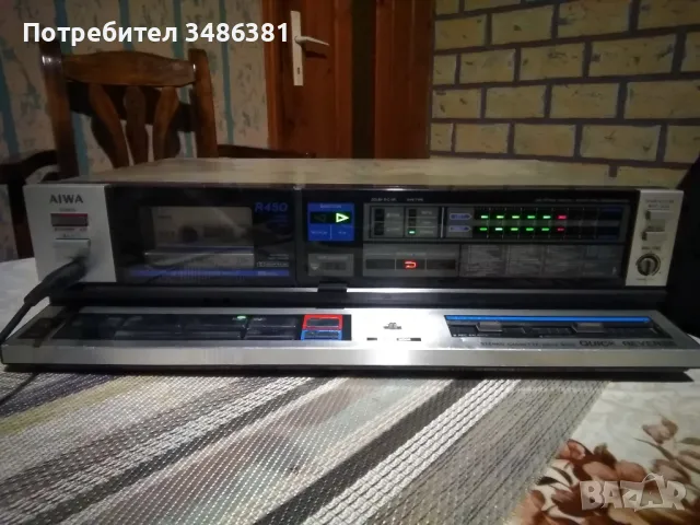 AIWA  AD R450E, снимка 1 - Радиокасетофони, транзистори - 48119146