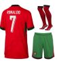 Детски екип Роналдо Португалия Ново 2024г Мъжка тениска от М до Хл, снимка 3