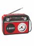 Преносимо радио с фенерче и часовник,високоговорител с Bluetooth връзка,USB,TF карта,MP3 плейър, снимка 1 - Радиокасетофони, транзистори - 45560316