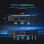 НОВ TV BOX X96 M200 Android 14,S905X5M, Gigabit LAN, снимка 4