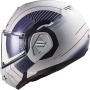 Отваряeмa мото Каска LS2 FF906 ADVANT COOPER WHITE/BLUE, снимка 4