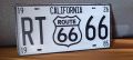 California 1926-1985 Route 66-метална табела тип регистрационен номер, снимка 4