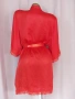 М Червен сатенен халат , снимка 3