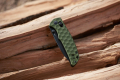 Сгъваем нож Oknife Rubato 3 - Зелен 154CM неръждаема стомана с черно титаниево PVD покритие, снимка 10