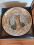 Ръчно рисувана сувенирна чиния от Узбекистан , снимка 1 - Антикварни и старинни предмети - 45495545