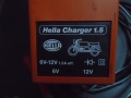 Зарядно за акумулатор на мотори 6V / 12V HELLA Charger 1.5, снимка 2