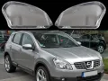 Стъкла (капаци) за фарове за Nissan Qashqai J10, снимка 1