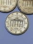 20 евро цента Германия-2002 г. букви A;D;J, снимка 4