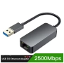 USB 3.0 към 2.5Gbit LAN адаптер с Realtek RTL8156B, снимка 2