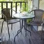 Градински комплект маса и 2 стола, снимка 5