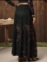 Черна дантелена пола, снимка 2