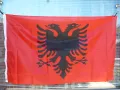 Ново Знаме на Албания Тирана Западни Балкани албанци планини, снимка 1