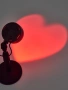 LED лампа прожекция на сърце, снимка 2