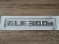 сребрист надпис Mercedes Benz GLE 300d, снимка 2