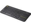 Клавиатура Безжична Logitech K400 Plus Dark, Touchpad, PC-to-TV control, снимка 1