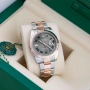 Rolex Datejust 41mm Two-Tone Rose Gold Wimbledon Dial Automatic Различни Варианти, снимка 2