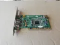 PCI 3-Port 1394 FireWire Adapter Card KEC 1582T, снимка 5