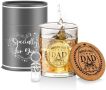 Нов Луксозен подарък за баща - персонализирана чаша за уиски и ключодържател, снимка 1 - Подаръци за мъже - 45974595