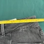 Пола Pepe Jeans London дънкова сиво черно размер XL, снимка 4