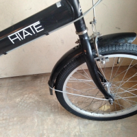 Сгъваем велосипед Hiate 20" (черен), снимка 6 - Велосипеди - 45053988