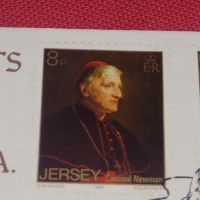 Стар пощенски плик с марки печати Англия за КОЛЕКЦИОНЕРИ 44707, снимка 2 - Филателия - 45262561