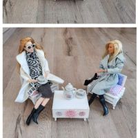 Мебели за кукли барби barbie диван маса, снимка 1 - Кукли - 45594105